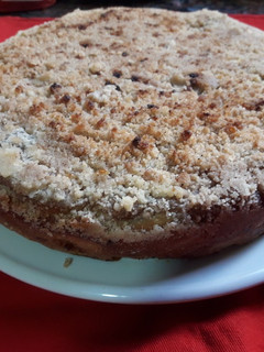 Una foto de Torta alemana con masa madre (Apfelkuchen)