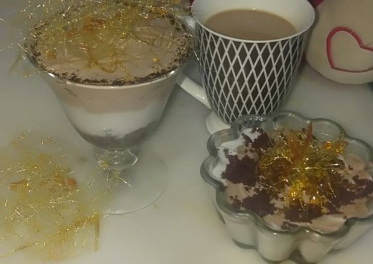 Brownie caremal chocolate delight