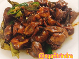 Tumis ati ampela cabe ijo