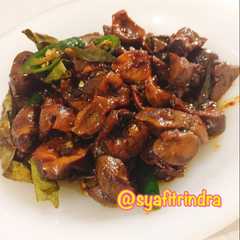 A picture of Tumis ati ampela cabe ijo.