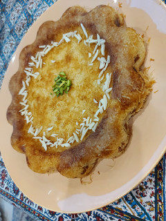 عکسی از دستور کنافه دسر لبنانی