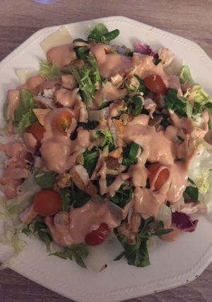 Foto principal de Ensalada de pavo y parmesano