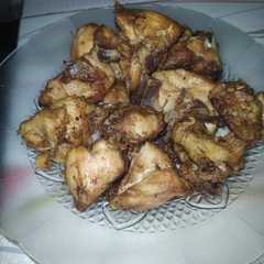 A picture of Ayam kalasan simple.