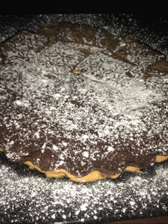 Una foto de Torta de chocolate rápida sin horno