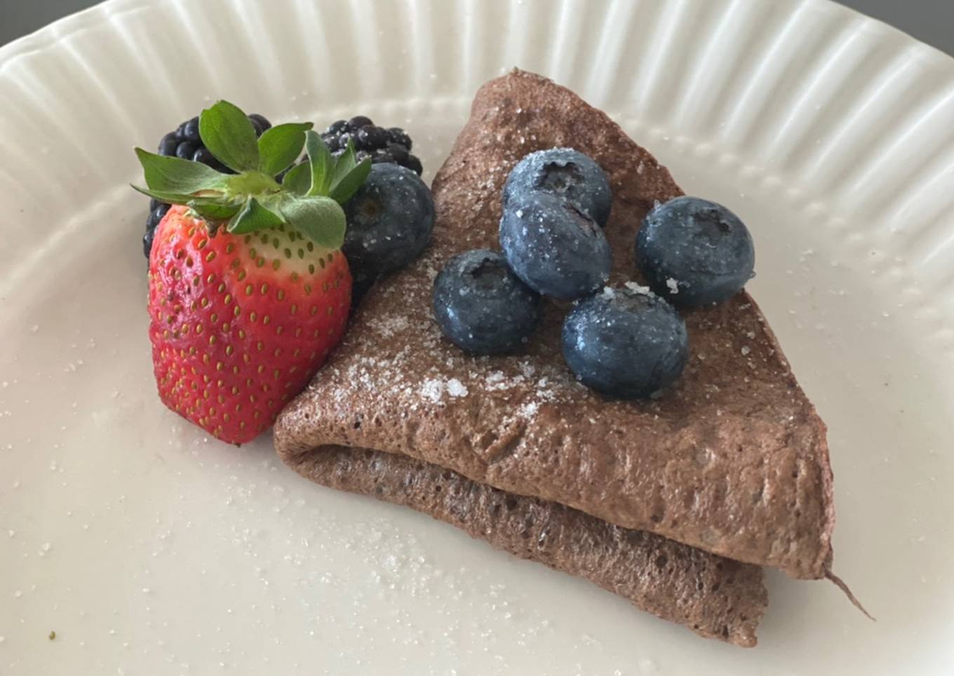 🍫 Crepa FIT de cacao y claras 🍫