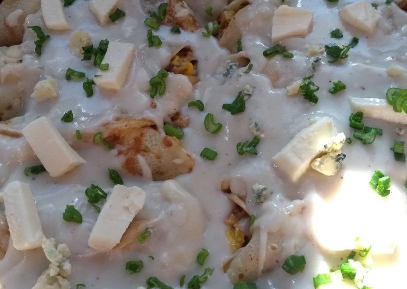 Canelones de choclo, calabaza y carne
