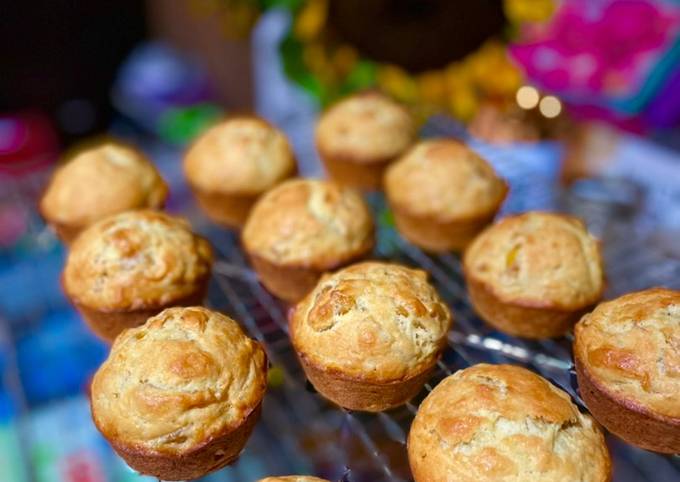 Recipe of Favorite Banana Pineapple Candy Muffins