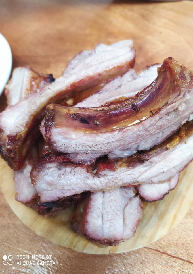 Una foto de Costilla asada