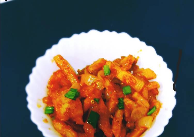Recipe of Tasty Honey chilli potatoes