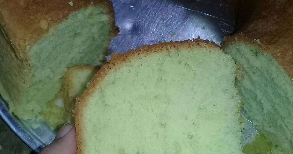Resep Bolu pandan oleh Rieri Cookpad