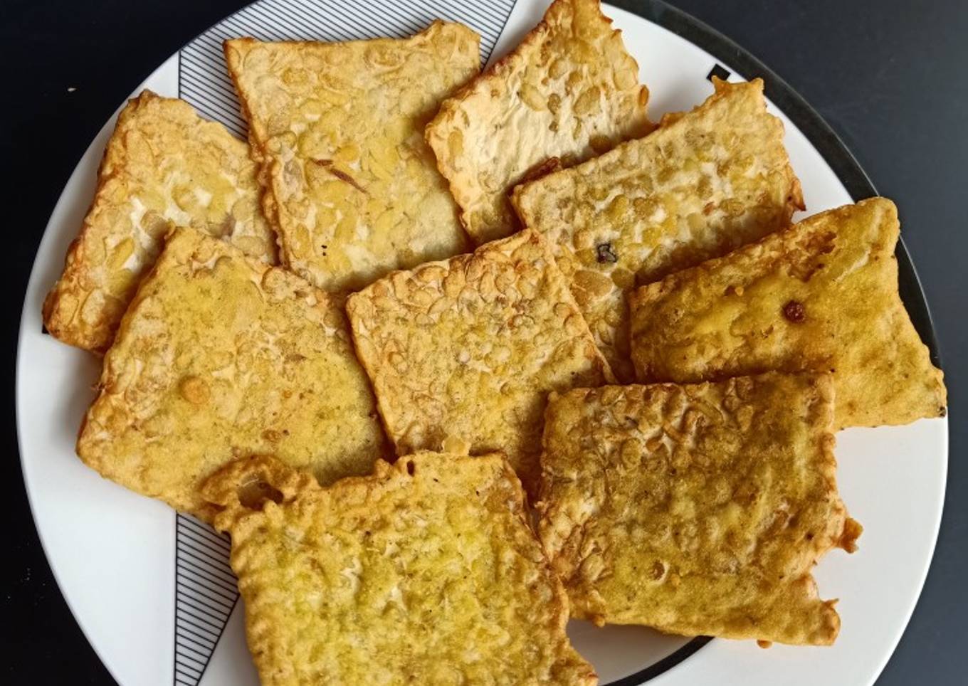 Tempe goreng kriuk sederhana