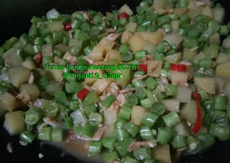 🌱 Tumis Buncis Kentang #Dapur Fitri 🌱