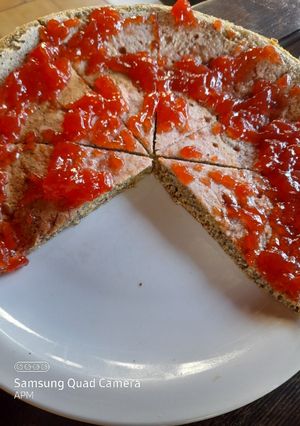 Una foto de Panqueque integral