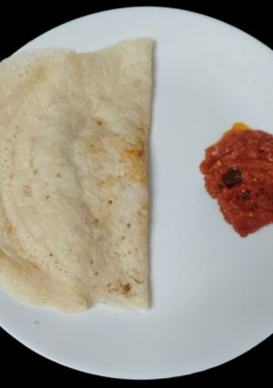 A picture of Fenugreek seeds dosa.