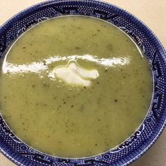 Courgette soup #mycookbook A picture of Courgette soup #mycookbook.