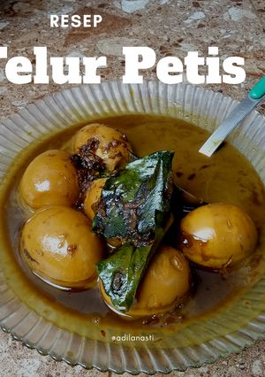 Foto resep Resep Telur Petis/ Telur Bumbu Petis