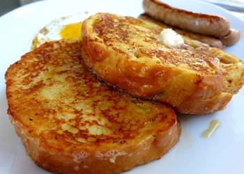 Easiest Way to Prepare Tasty French Toast for One