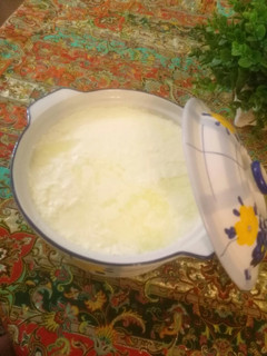 عکسی از دستور ماست خونگی