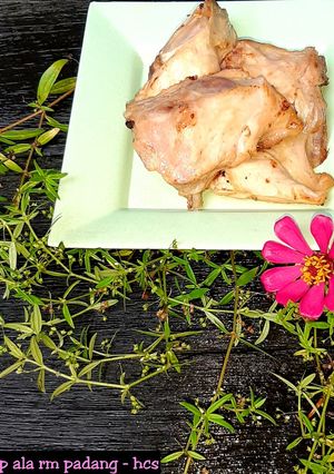 Foto resep Ayam Pop ala RM Padang sederhana