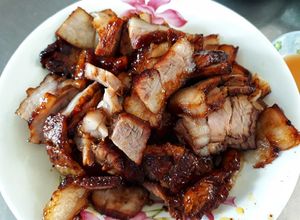 Hình của món Xá xíu.