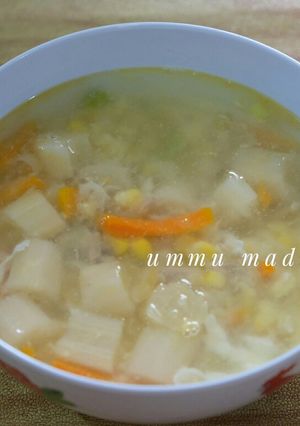 Foto resep Sup Asparagus Tuna (Untuk Diet)