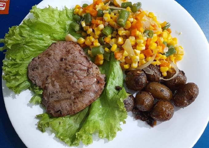 Resep Steak Sapi Rumahan Easy Oleh Reni Jhon Cookpad