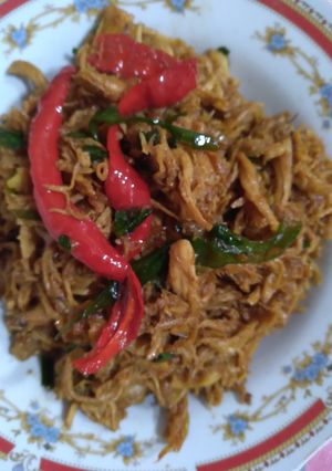 Foto resep Ayam suwir kecap