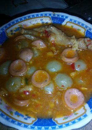 Foto resep Seblak cilok