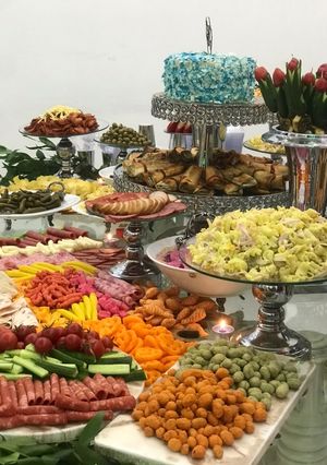 عکسی از دستور میز ارایی من برای مشتری عزیزم (بورک اسفناج و پنیر)