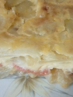 Una foto de Tortilla de patatas rellena