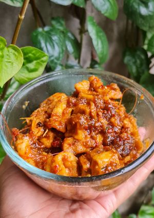 Foto resep Udang Tahu bumbu merah