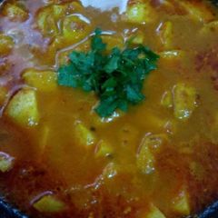 A picture of Khatti mithi sabji of guava.