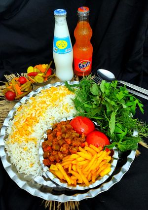 عکسی از دستور خورشت لوبیا سبز solmaz