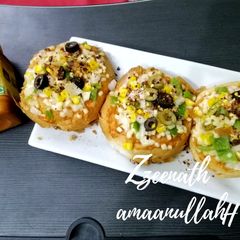 Pan Bun Veg Pizzas A picture of Pan Bun Veg Pizzas.