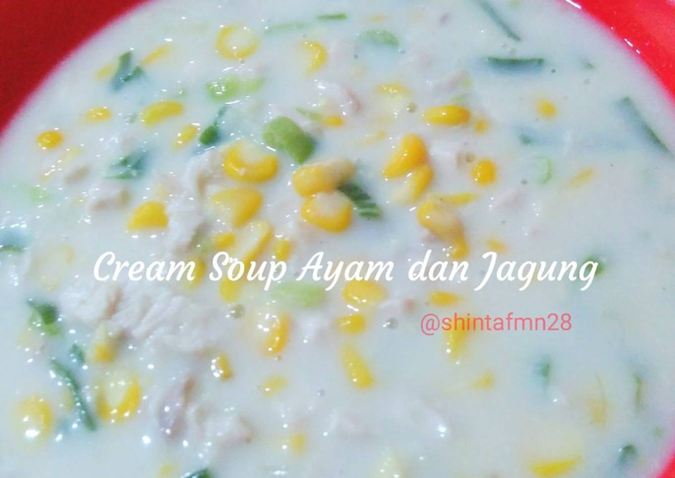 Cream Soup Ayam Jagung