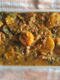 Aloo-Palak nu Shaak
