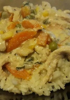 Mustáros csirke recept fotója