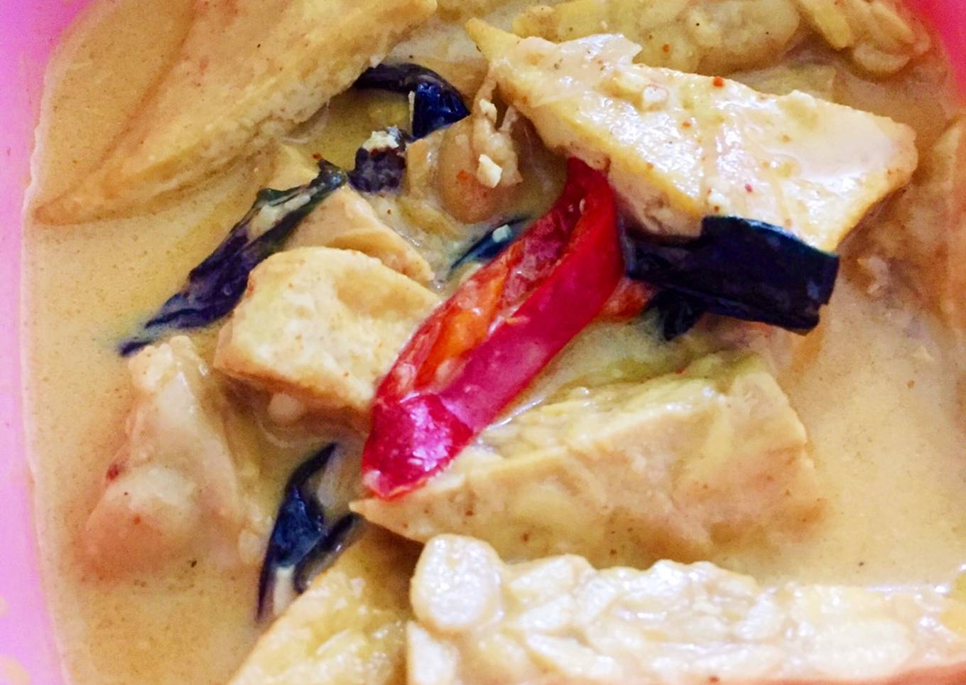 Tahu Tempe Kuah Kari
