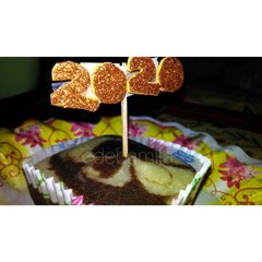 Suji Marble Cake A picture of Suji Marble Cake.