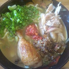 A picture of Chicken Miso Ramen.