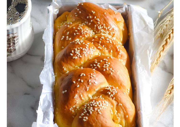 Bahan Corn challah bread | Cara Buat Corn challah bread Yang Enak Dan Lezat