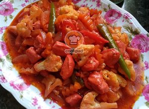 Gambar Ayam Masak Merah Ala Thai