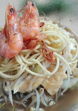 Foto resep Lontong Mie Suroboyo