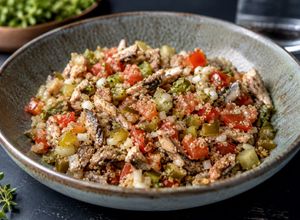 Foto principal de Ensalada de Quinoa con Sardinas