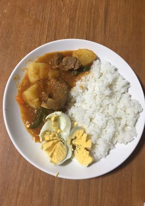 A picture of Goat Stew.