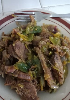 Foto resep Daging Sambal Ijo