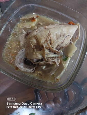 Langkah Mudah untuk Menyiapkan Resep Sup ayam herbal yang Sempurna Anti Ribet, Lezat Sekali