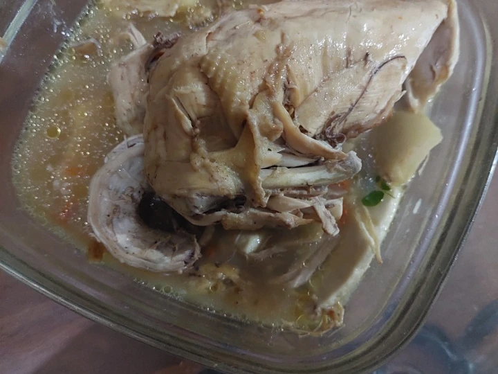 Langkah Mudah untuk Menyiapkan Resep Sup ayam herbal yang Sempurna Anti Ribet, Lezat Sekali