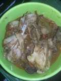 Chicken peppersoup and yam