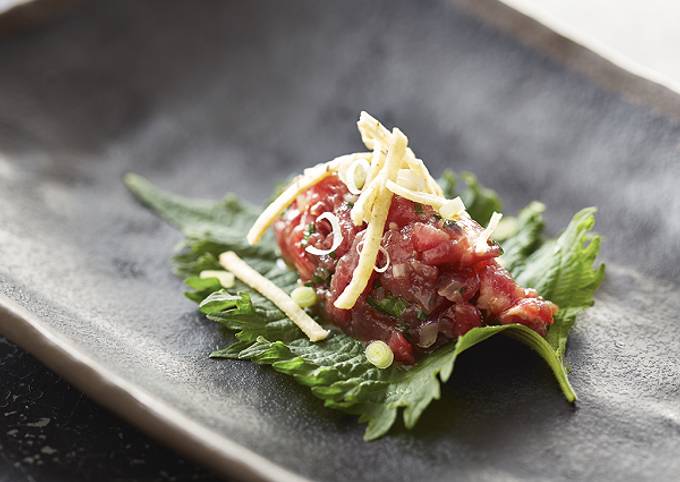 Simple Way to Make Award-winning Beef Tartare